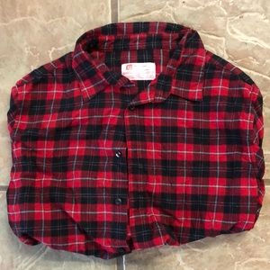 Flannel long sleeve shirt